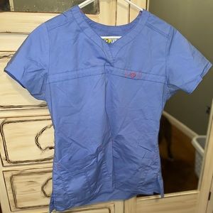 Seal Blue Wonder Wink Flex Scrubs